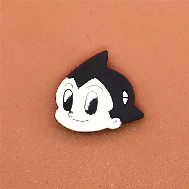 Novel Single Sale Spirited&Away Shoe Charms Accessories Cute No Face man Garden Shoe Decoration for croc jibz Kid's X-mas Gift A