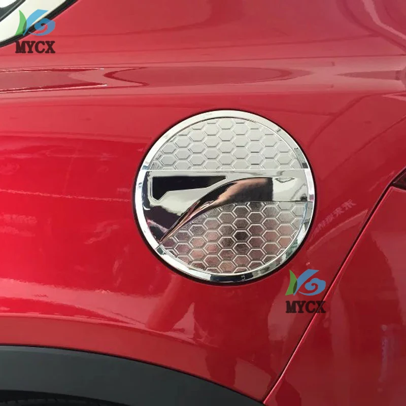 ABS автомобильный Стайлинг Авто масляный колпачок крышка топливного бака наклейка наружное украшение для Mazda CX-4 CX4 CX 4 аксессуары