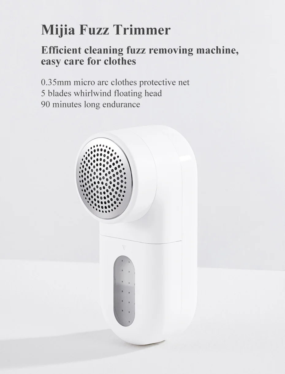 Xiaomi Mijia Машинка для удаления катышков со свитера USB быстрая зарядка 5 лист резак головка удаление волос мяч триммер(глобальная USB версия