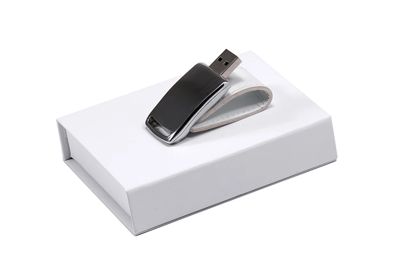 JASTER(более 10 шт. бесплатный логотип) USB 2,0 белая кожа+ коробка Флешка usb флэш-накопитель 4 ГБ 8 ГБ 16 ГБ 32 ГБ 64 Гб Внешняя память