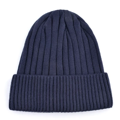 Модные шапочки для мужчин Wnter cap теплые вязанные шапочки Skullies вязаные шапочки для женщин новые повседневные Мягкие шапки для мужчин touca Bonnet - Цвет: Blue