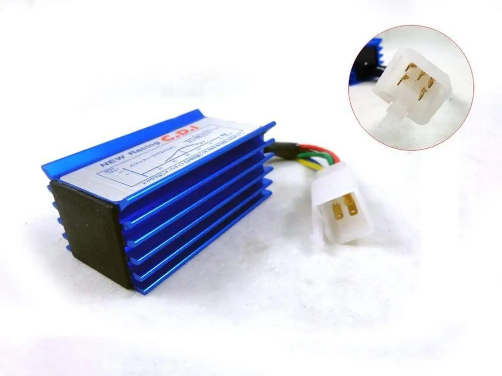 5 Pin Racing Производительность CDI Коробка для Elite CH80 SA50 SB50 Aero 50 80 NB50 NH80 Spree NQ50 Honda Dio