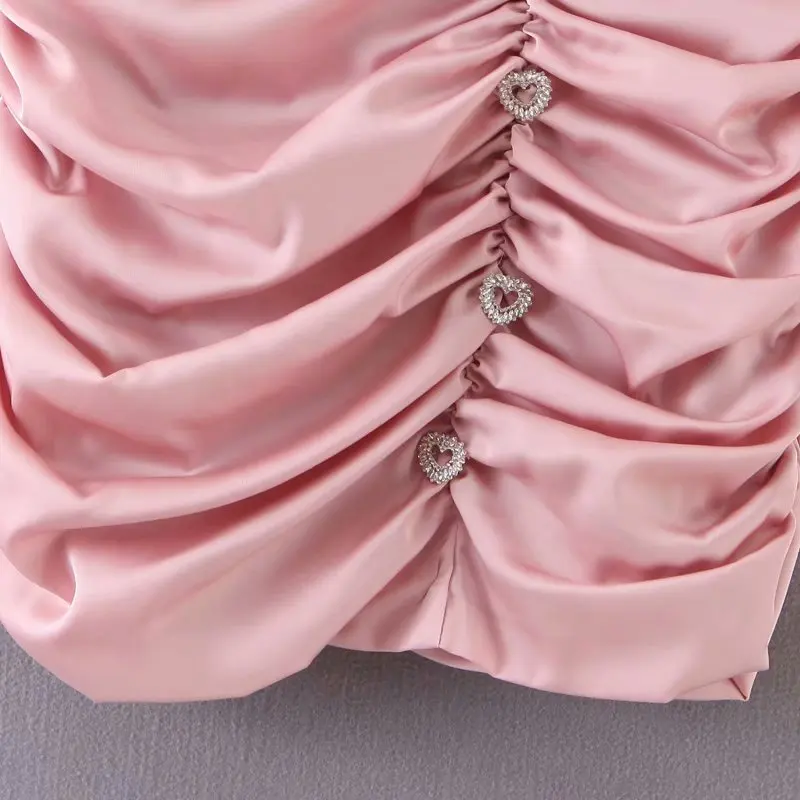 Винтаж центр короткий топ с рюшами и мини юбка harajuku укороченный Повседневный сексуальный комплект из двух предметов Модный хлопковый женский костюм