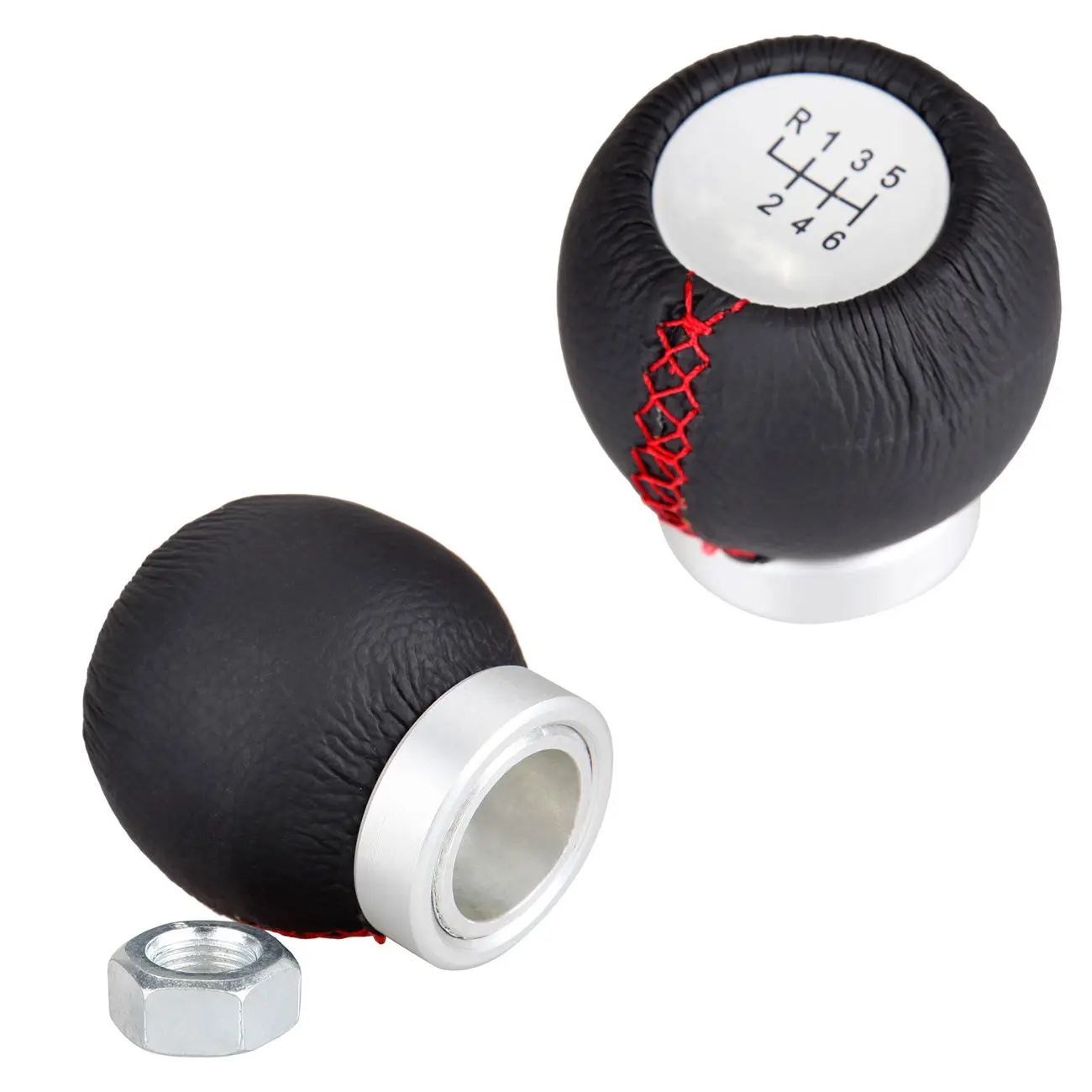Aluminum Alloy Car Gear Stick Shift Knob 6 For Toyota Manual Car