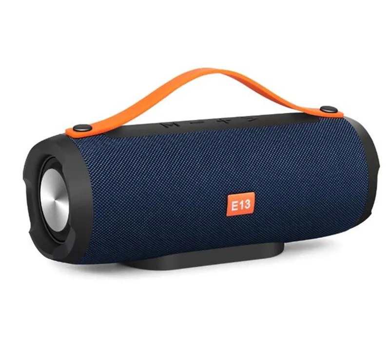blue Открытый громкий сабвуфер стерео динамик беспроводной Bluetooth динамик портативный Колонка коробка поддержка TF FM USB для телефона ПК динамик - Цвет: blue