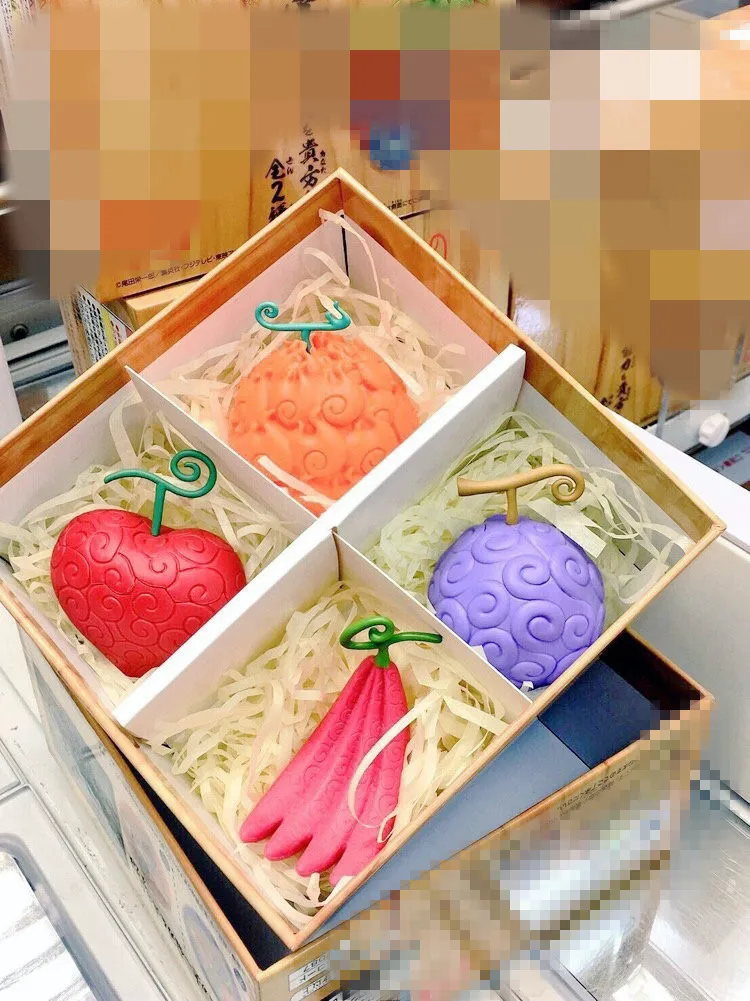

One Piece/One Piece Devil Fruit Rubber Burn Surgery Secretly Fruit AB-Gift Box Decoration