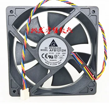 

For Delta AFB1212H DC 12V 0.8A 0.35A 12025 double ball fan 4-wire PWM speed regulation 120x120x25mm