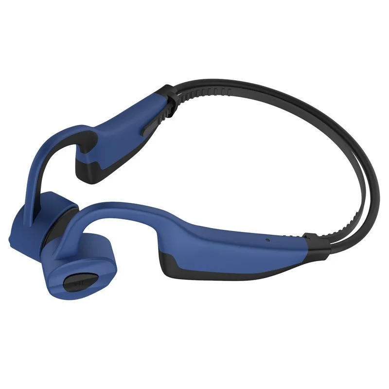 Free shipping Bone conduction Bluetooth headset 5 0 movement waterproof Support memory card Intelligent noise reduction