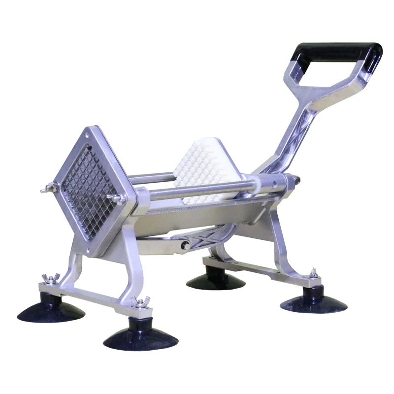Commercial household French fries machine slicer slicer cutting cucumber radish potato lettuce slices machine