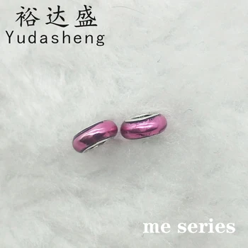 

My Pink Spacer Charm to create fixed stylings on the Me snake chain bracelet or Me bangle Fit Original Pandoras Charm
