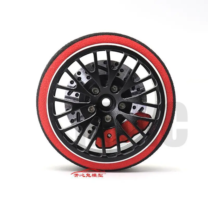 MJRC Metal remote control handwheel for TRAXXAS X-maxx Summit E-revo Slash TRX-4 TQI remote control - Цвет: Black
