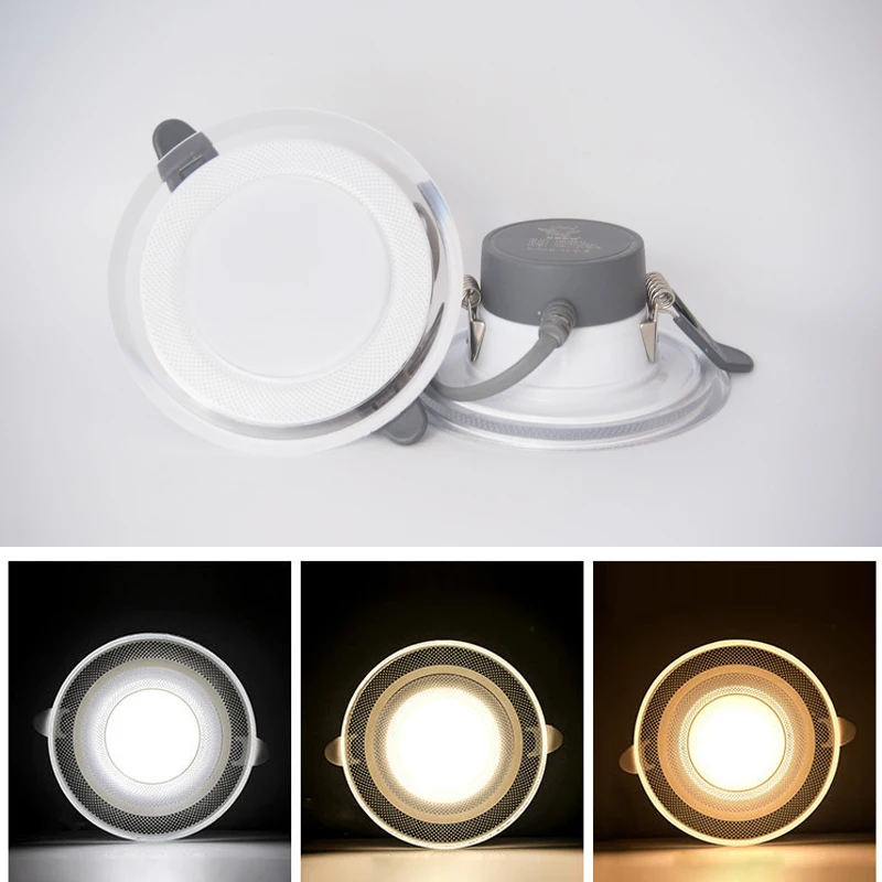 

LED Recessed Downlights Ceiling Spot Lamp 3000K/4000K/6000K 5W 220V Living Room Kitchen LED Spot Lighting