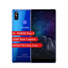M - HORSE Reine 2 Smartphone 4GB 64GB 5,99 Zoll MTK6750 Octa core 16MP Hinten Kamera 3600mAh android 7,0 Handy