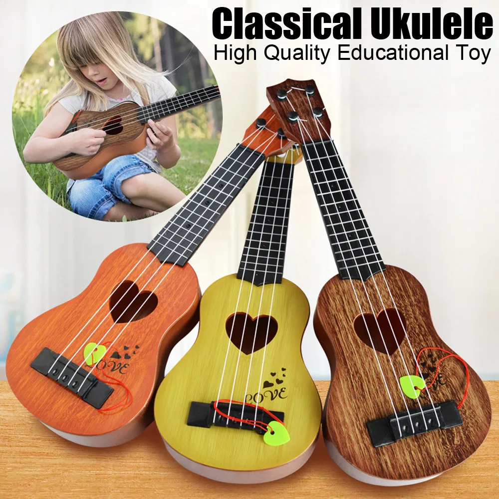 Игрушки для детей для начинающих Классическая гитара укулеле детские музыкальные развивающие Музыкальные инструменты игрушки