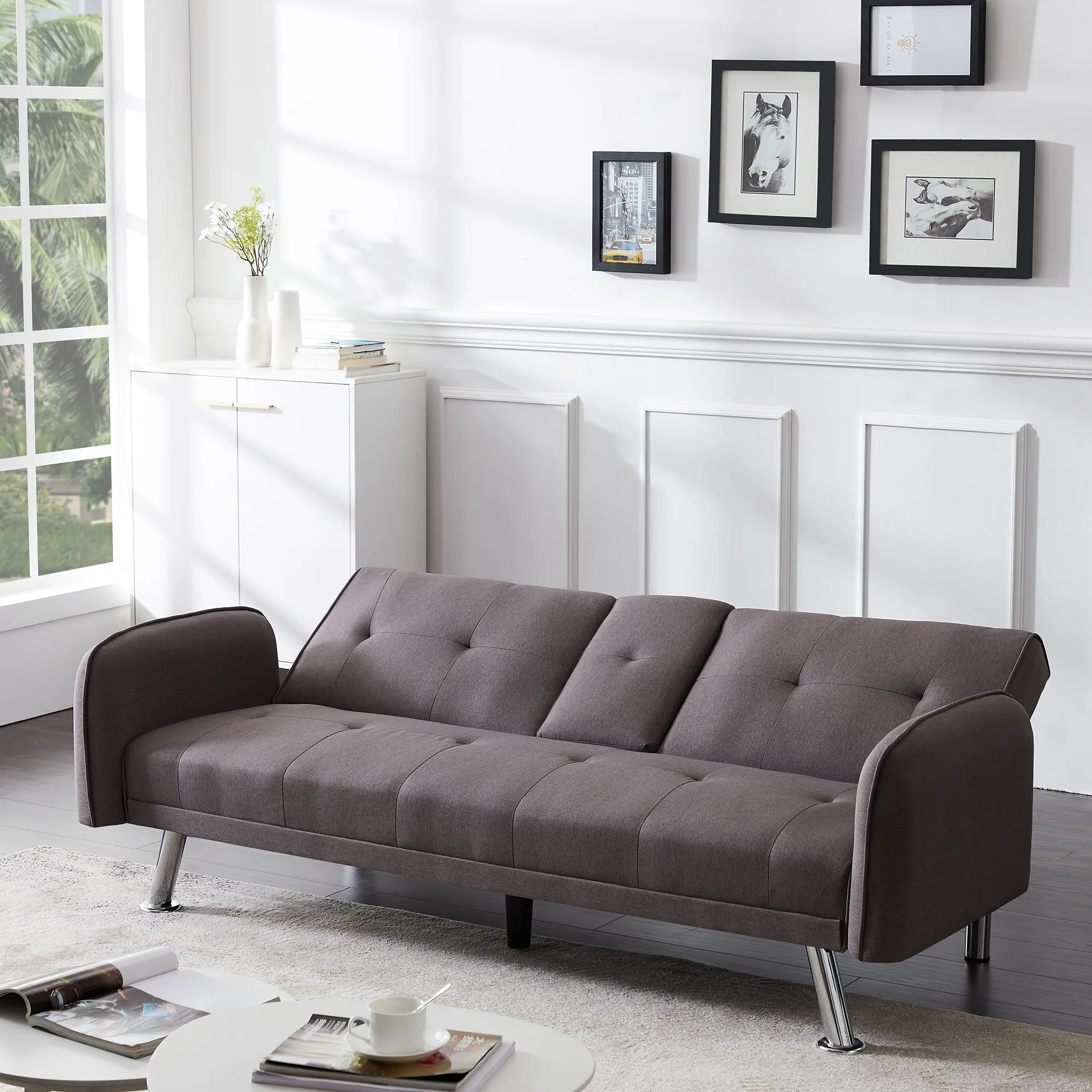 

SOFA BED Light brown