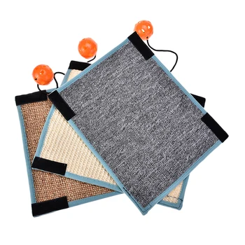 

Cat Scratching Board Sisal / Straw Mat Chair Table Mat Furniture Protective Cover Cat Kitten Toy Claw Grinding Pet Supplies