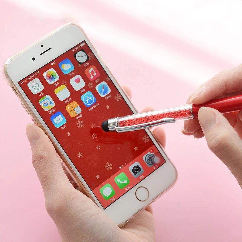 5 шт. Хрустальная ручка Алмазные шариковые ручки канцтовары шариковая Caneta