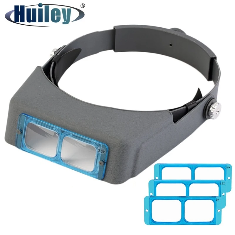 height measurement device Head Wearing Glasses Magnifier for Low Vision Headband Eyewear Loupe Repair Third Hand Helmet Magnifying Glass Spectacles crescent tape measure