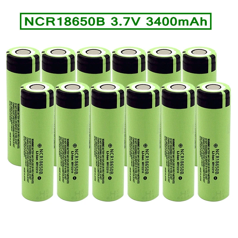 New Battery 3 7v 3400mah Li Ion Ncr Lithium Rechargeable Battery For Led Flashlight Torch Headlight Power Electronics Rechargeable Batteries Aliexpress