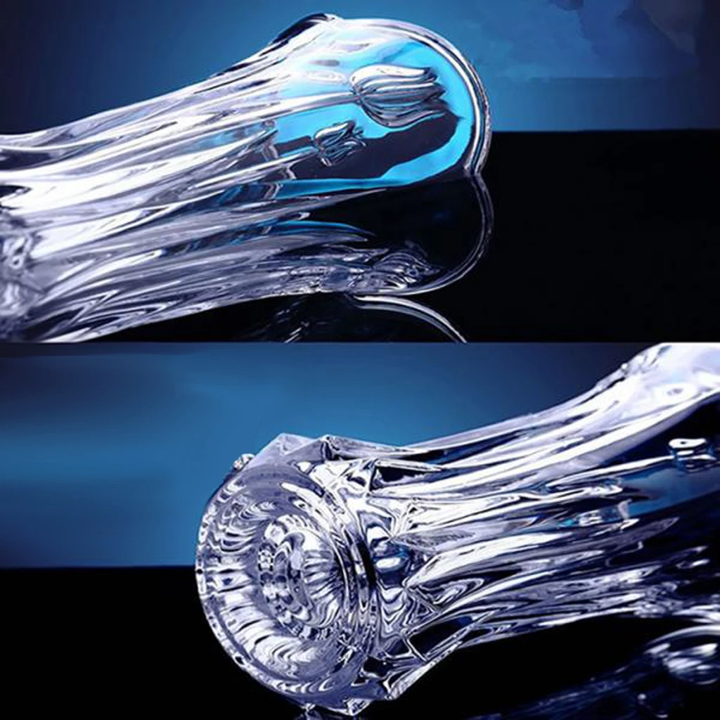  Design Deep Crystle Glass Flower Vase Terrarium Roses Lily Foliage Vases for Wedding Party Decor
