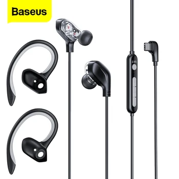 

Baseus GAMO C18 Type C Gaming Earphone With RGB Light Earhook Wired In-ear Bass 3D Stereo Headphone For PS4 PC Computer Gamer