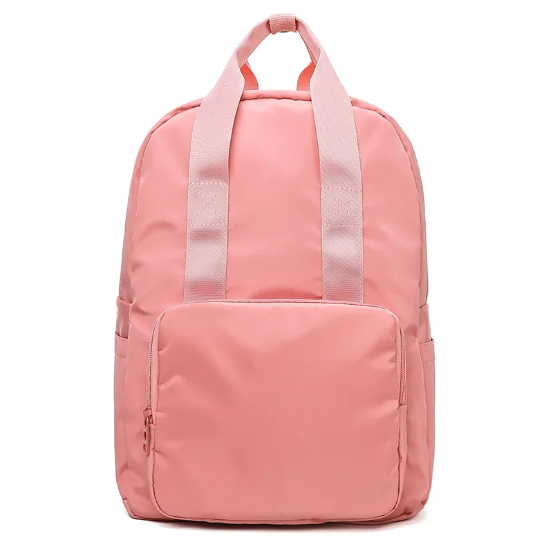 

Pink Teen School Bags for Girls Teenage Women Backpack School Oxford Casual Preppy Style Lightweight Student Bookbags 2020 New