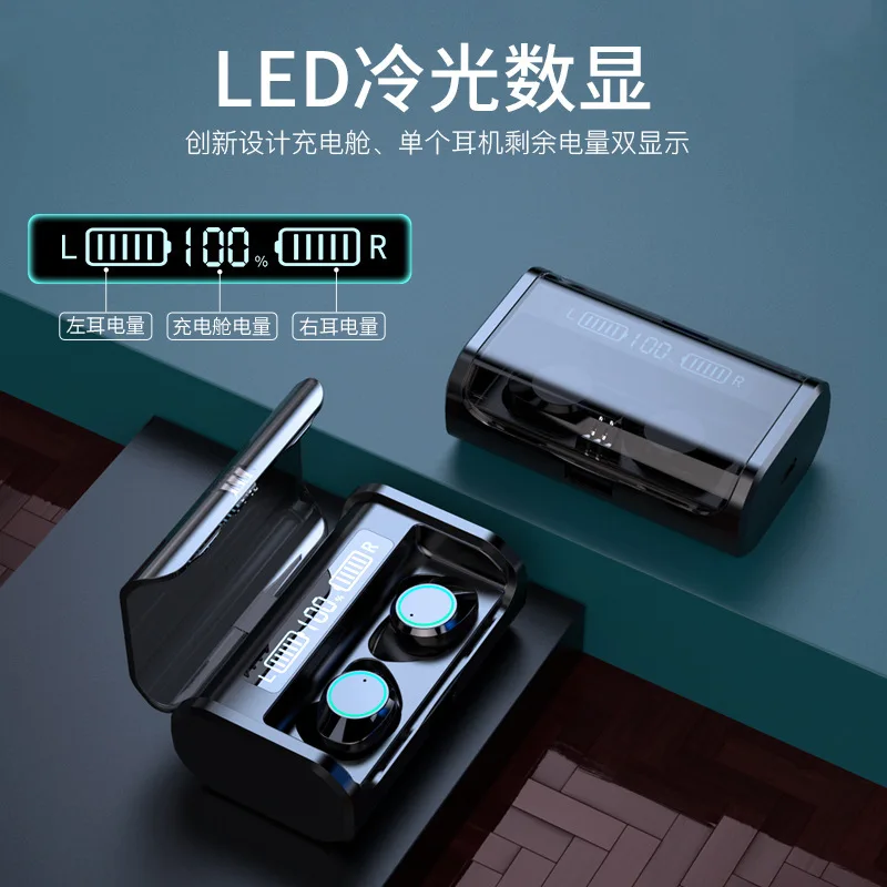 

Hot Selling G02 Digital Wireless Sports Waterproof In-ear Tws5. 0 Bluetooth Earphones G06 Loda 1536u