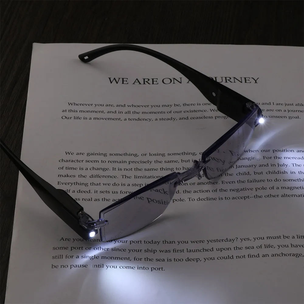 Nuovi occhiali da lettura progressivi multifocali Anti luce blu terapia  magnetica occhiali da vista a LED occhiali da vista presbiti  intelligenti|Men's Reading Glasses| - AliExpress