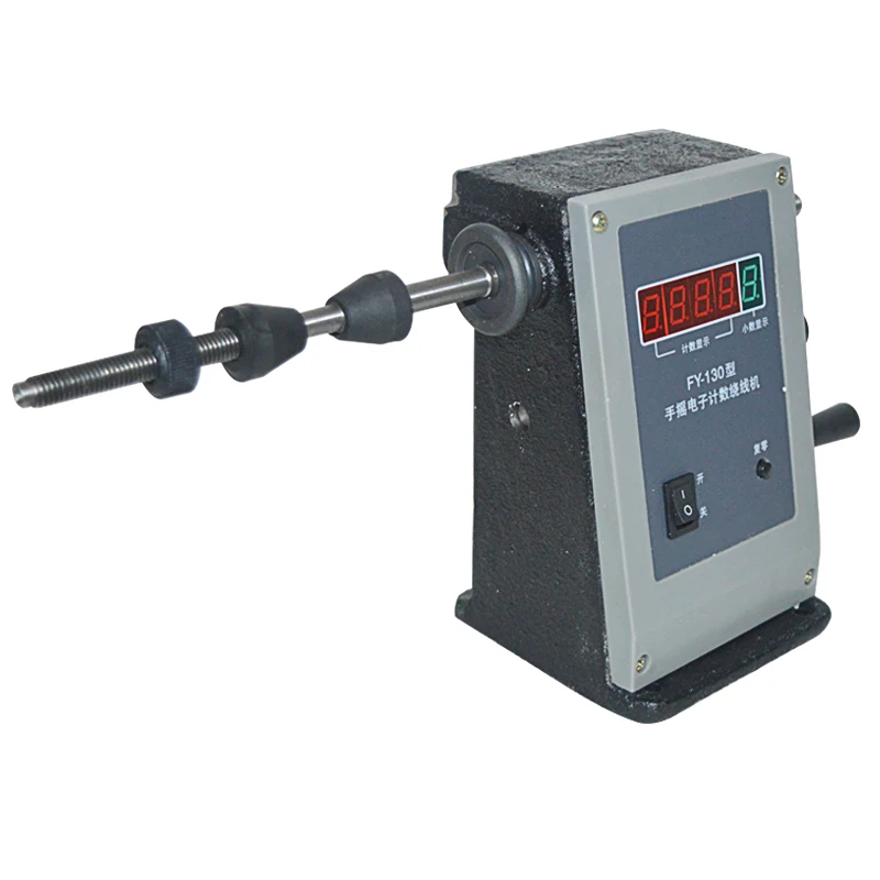 Manual Winding Machine 1pc FY-130 CNC Electronic Winding Machine Winder Coiling Machine Winding diameter
