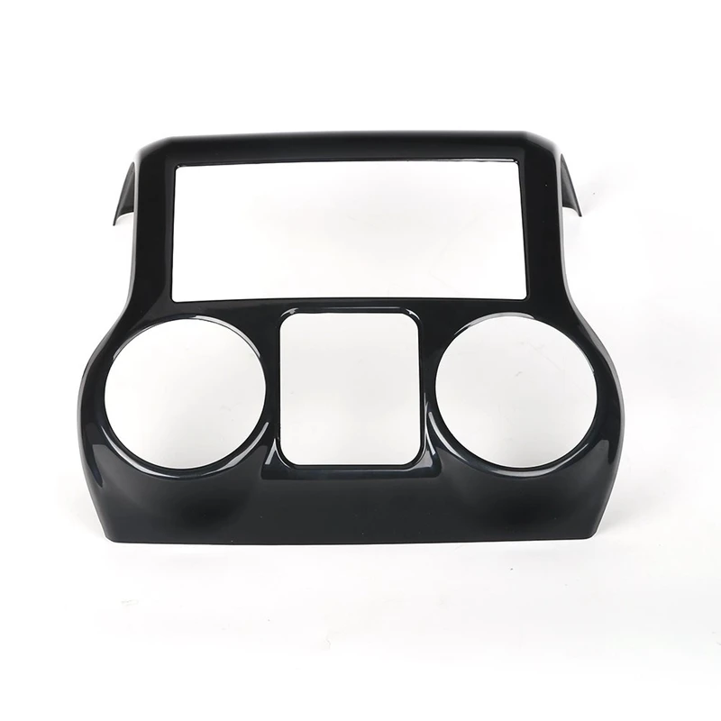 

Car Center Console Dashboard Control Panel Cover Trim for Jeep Wrangler JK & Unlimited 2011-2017 Inner Accessories,Black
