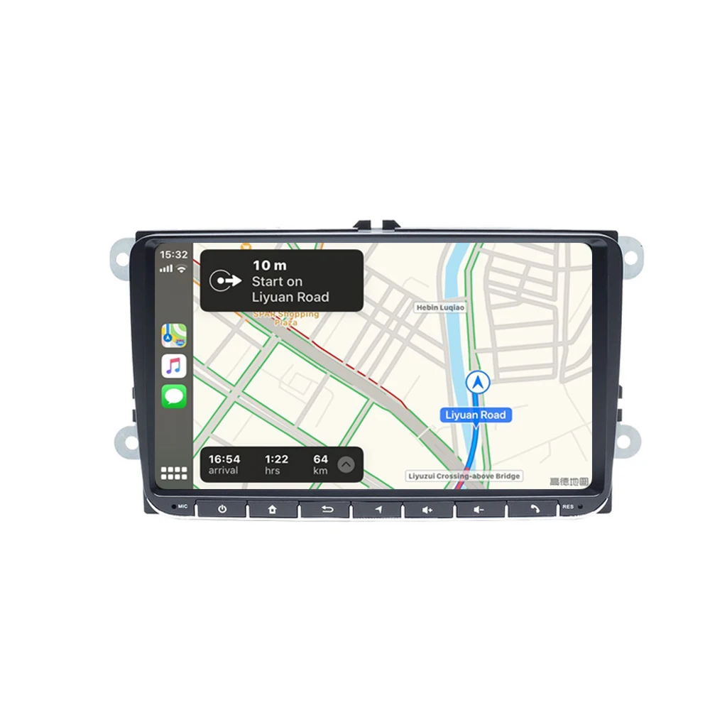Android 9,0 автомобильный Muiltmedia плеер с CarPlay для VW GOLF 5 6 Polo Passat CC Jetta Tiguan Skoda радио gps навигация