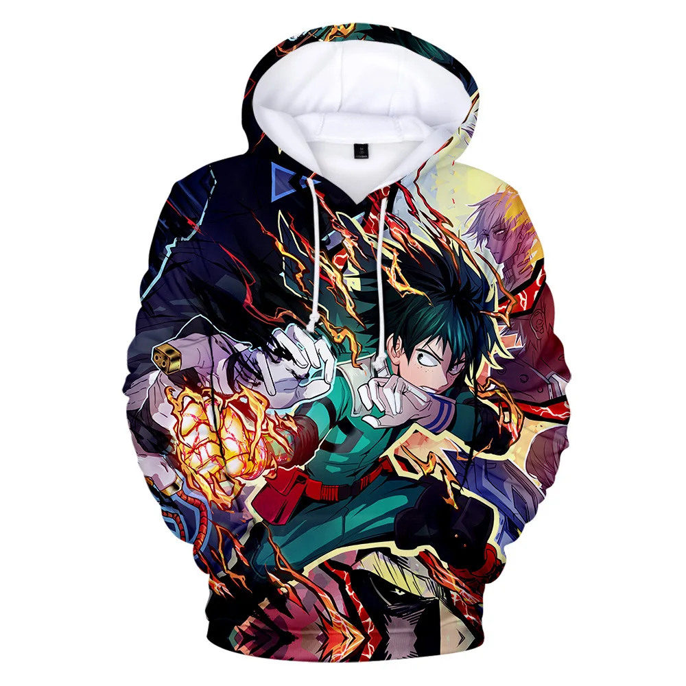 My Hero Academia Boku Anime 3D Print Hoodies