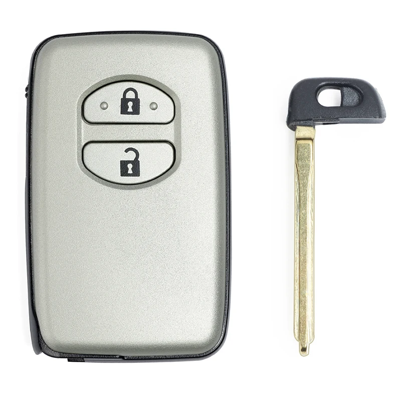 US $86.49 Keyecu 3143mhz 4d67 Chip 2714515300 Smart 2 Button Remote Car Key Fob For Toyota Prius Aqua Iq Ractis Belta Vitz Corolla Axio