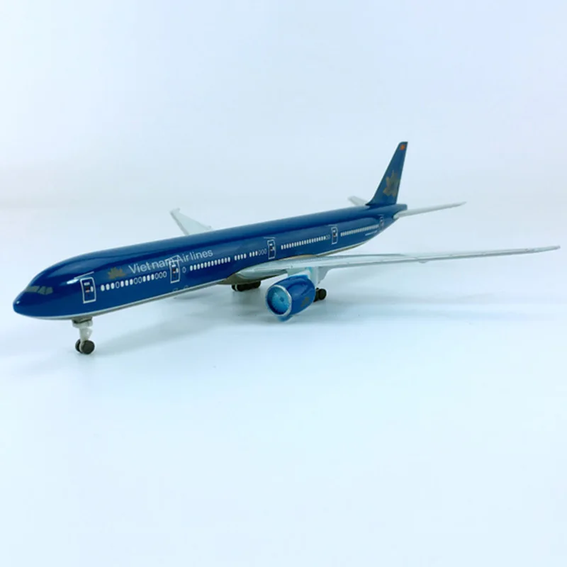 18 см 1:400 масштаб Vietnam Airways Boeing B777-300 модель с пластиковым основанием сплав самолет коллекционный дисплей статическая модель