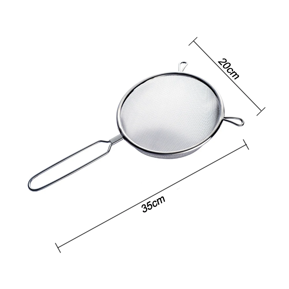 Портативное сито для муки кухонные инструменты многофункциональный СИТО ДУРШЛАГ качественная нержавеющая сталь пищевой фильтр практичный