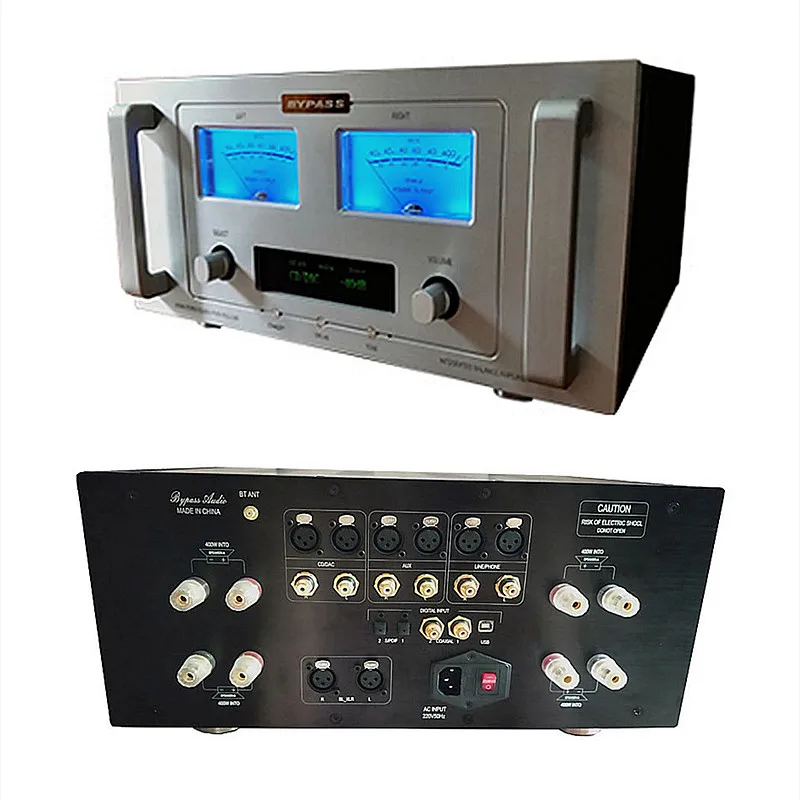 Hi-Fi усилитель A75HB полностью сбалансированный мощности класса А Золотая