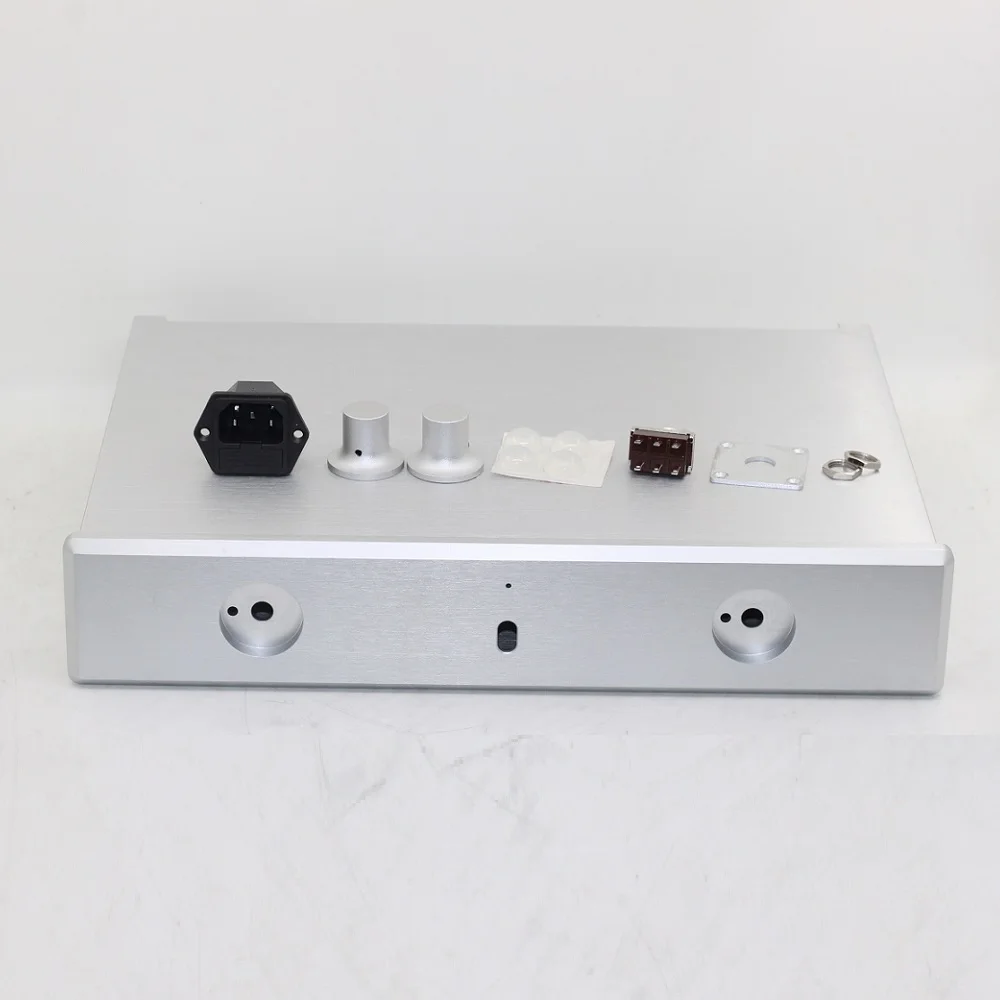 DAC Amplifier Case Aluminum DIY Power Amplifier Supply Chassis Power Supply BZ3306 Decoder Hifi Enclosure Size W330 H61.5 L228