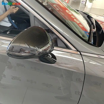 

For Hyundai Sonata 2020 2021 ABS Carbon Fiber Car Rearview Mirror Cover Trim Door Rear View Mirrors Frame Exterior Accessories