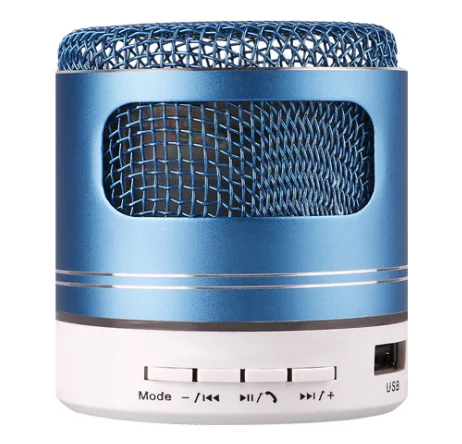 

Portable Metal Bluetooth Audio Mini Cannon Suitable for Mobile Phone Computer Wireless Card Small Speaker