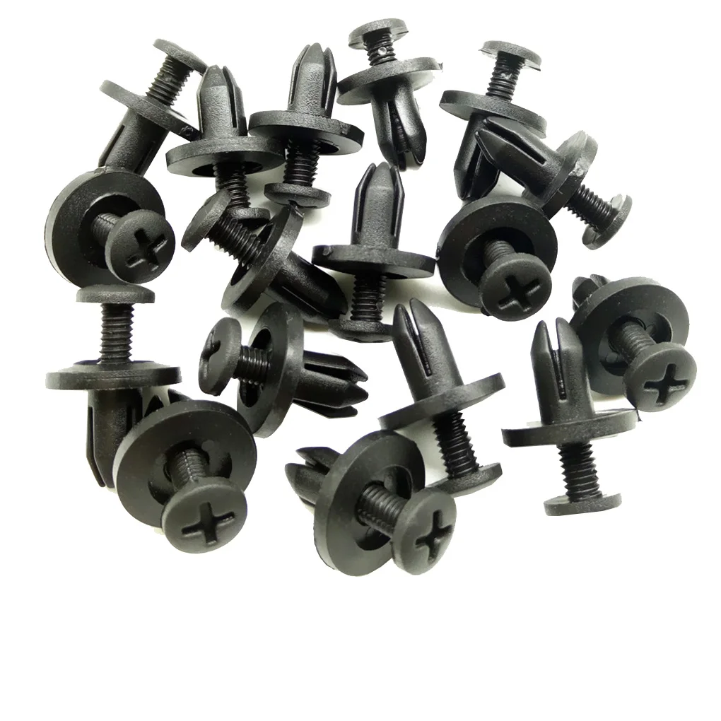 size 9 Practical Automobile Plastic Fastener Clip for Civic Accord Car Bumper Fender Fixed Clips - Название цвета: size 9