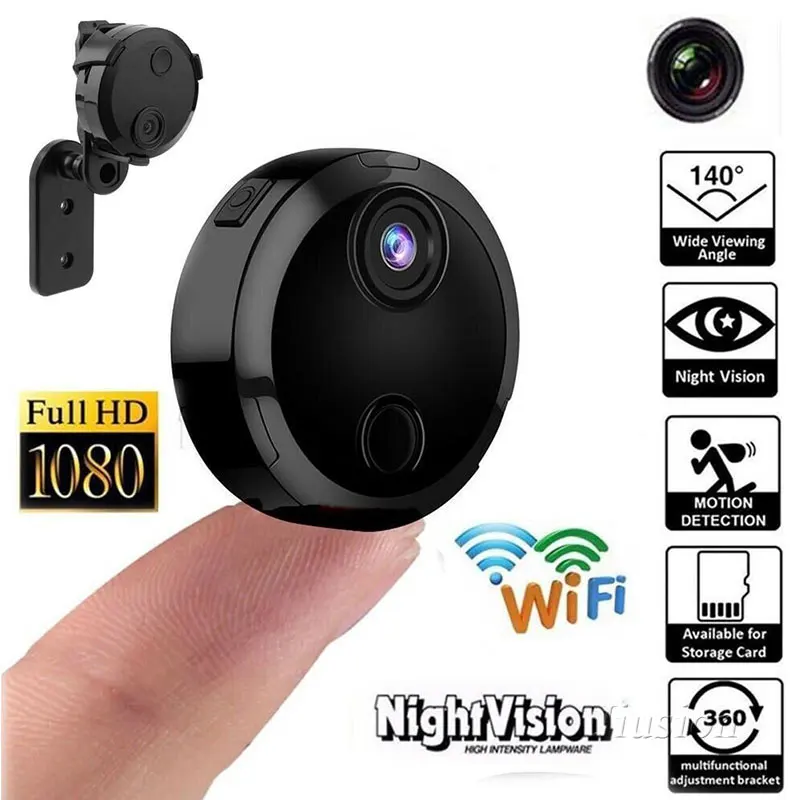 HD DVR Nanny Camera Night Vision Motion Activated 720p Cam Remote