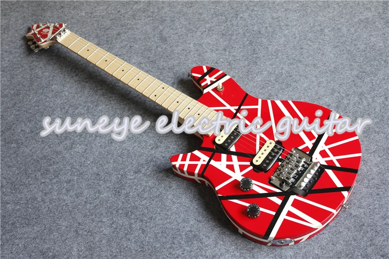 Custom Shop Левша гитара электрическая Вольфганг EVH стиль электрогитара китайская оригинальная гитара набор