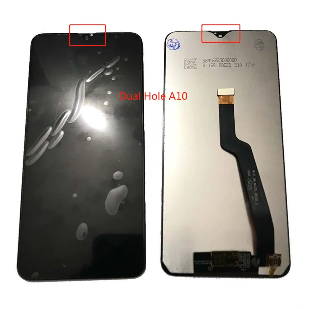 Сборка для samsung Galaxy A10 сенсорный экран A105 A105F SM-A105F ЖК-дигитайзер сборка с рамкой Замена M10 M105 lcd