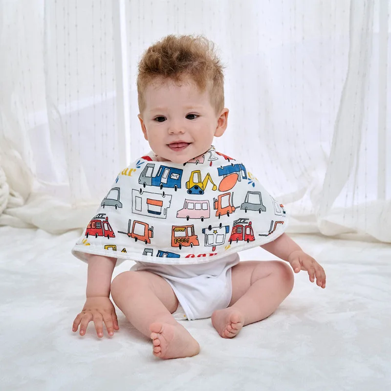 3 шт./лот, полотенце для кормления молоком, для детей 0-5 лет, шесть слоев, детский сетчатый нагрудник, наплечник для мамы, плечики, плечики, плевки, молочный коврик для ребенка