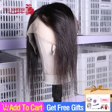 

Cheap 13x2 T Part Lace Frontal Ear To Ear Straight Human Hair Frontal Closure Pre Plucked Transparent 5 Inch Deep Part Closure