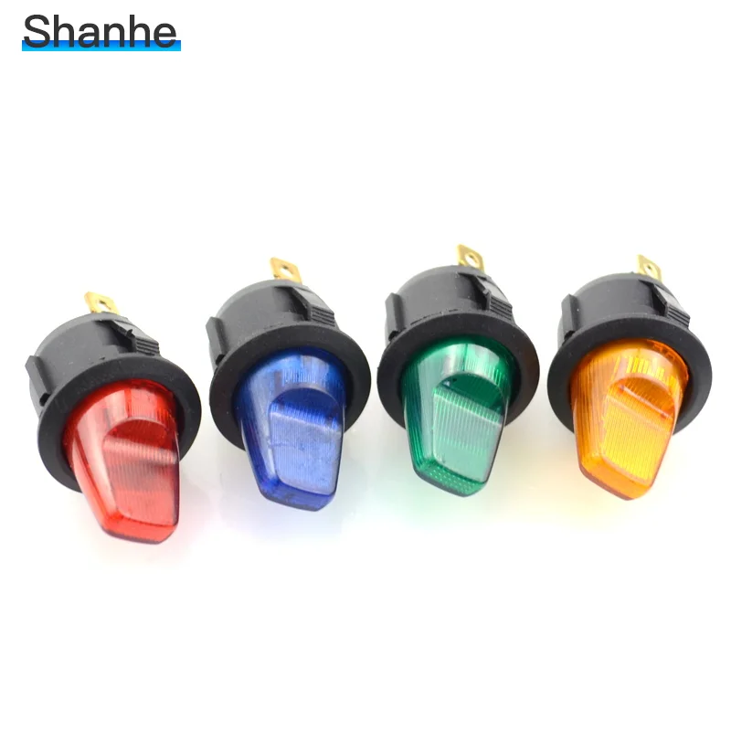2 шт. кулисный переключатель с 12v подсветкой Лампы 10a/125vac 6a/250vac|lamp switch|switch switchswitch |