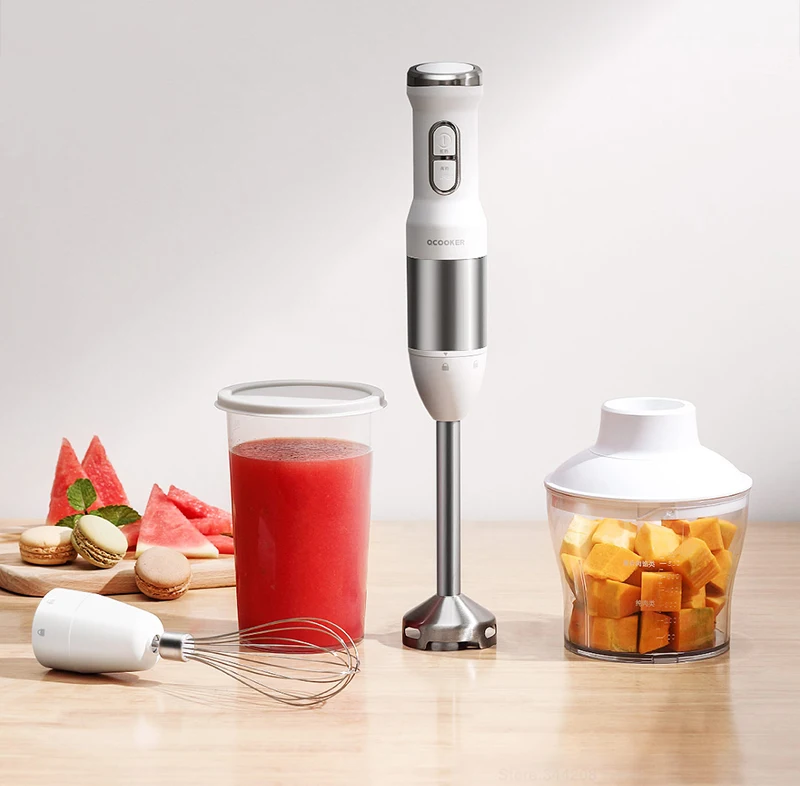 XIAOMI MIJIA QCOOKER CD-HB01 ручной блендер Электрический кухонный портативный кухонный комбайн миксер соковыжималка многофункциональная быстрая