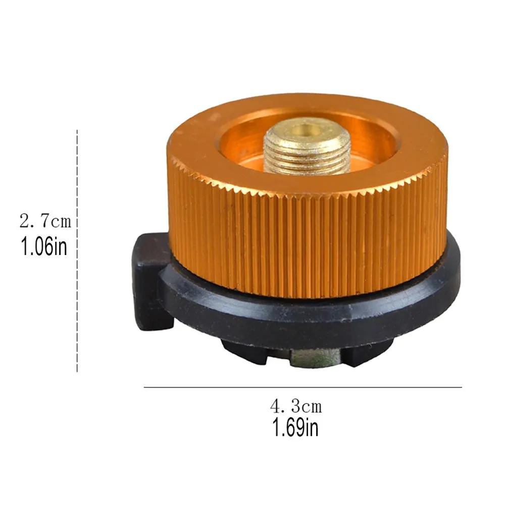 Открытый газовый переходник для печки газовый плоский бак газовый клапан круглый муфта газовые зарядные аксессуары набор для кемпинга