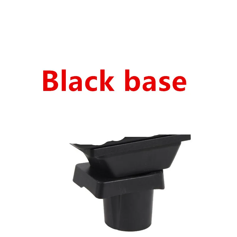 for Toyota Platz armrest box central Store content Storage box armrest box USB interface - Название цвета: Black base only