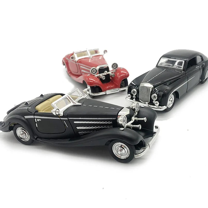 Белый цвет 1:28 масштаб 16,8 см металлический сплав Diecasts 500K Классический оттягивающийся 1936 модель автомобиля Модель автомобиля игрушки F детская коллекция